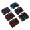 6er-Pack Stretchy Magic Haar-Kamm 7,4x5,5 cm Rot 1
