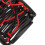 6er-Pack Stretchy Magic Haar-Kamm 7,4x5,5 cm Rot 11