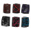 6er-Pack Stretchy Magic Haar-Kamm 7,4x5,5 cm Rot 3