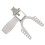 Release Caliper Fingergriff 360 g 11  5  3 cm Silber 1