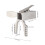 Release Caliper Fingergriff 360 g 11  5  3 cm Silber 2