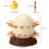 Easter Eggshell Trick Toy Pirate Sword & Barrel – 17x16cm White 2