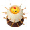 Easter Eggshell Trick Toy Pirate Sword & Barrel – 17x16cm White 16