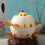 Easter Eggshell Trick Toy Pirate Sword & Barrel – 17x16cm White 12