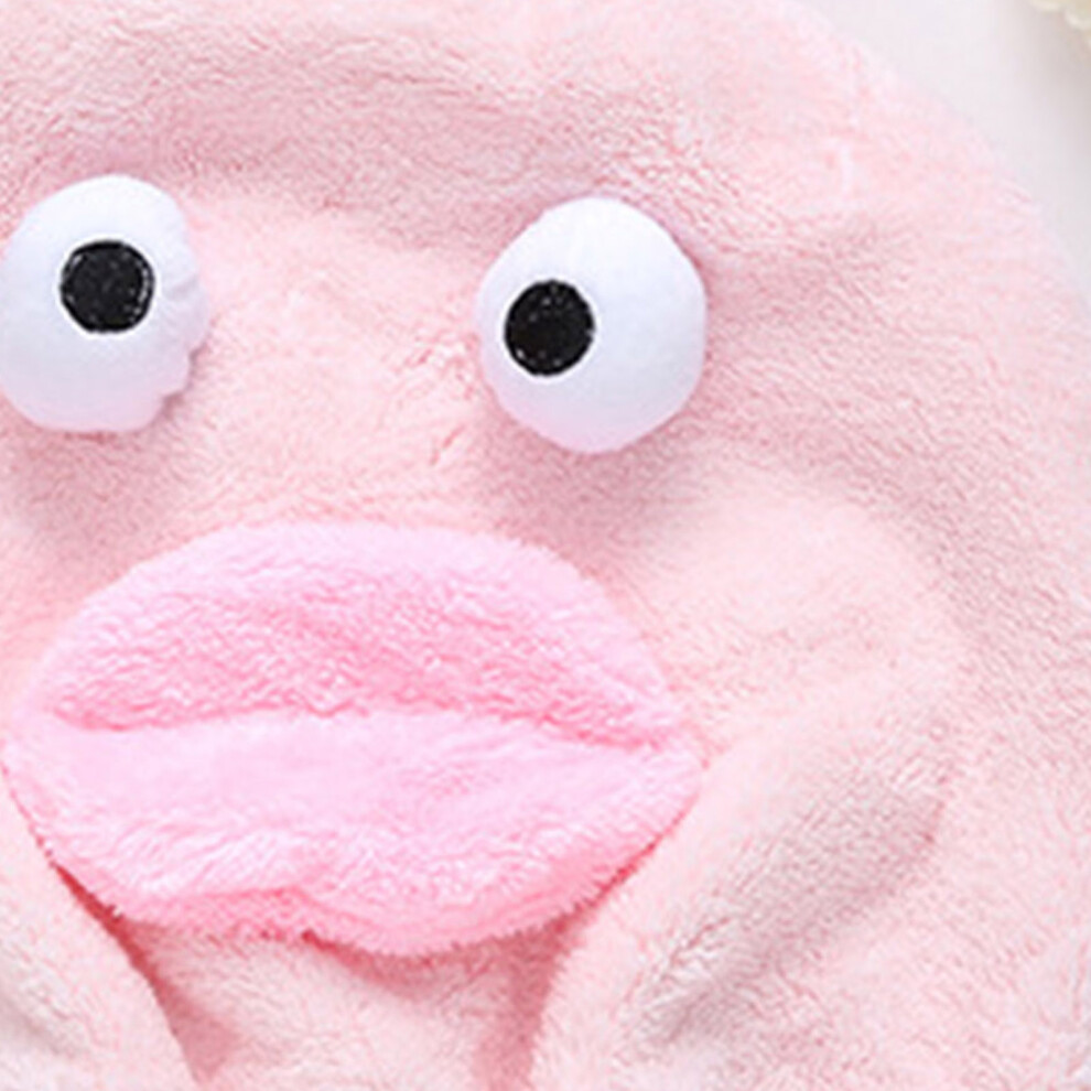 Quick Dry Hair Hat Pink Ultra Absorbent Fine Fiber Lightweight 75g-image-OPC-PJBDSRM-NEW