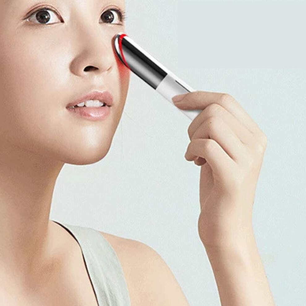 Electric Heated Eye & Lip Wand, Vibration Skin Lifting, Wrinkle Remover