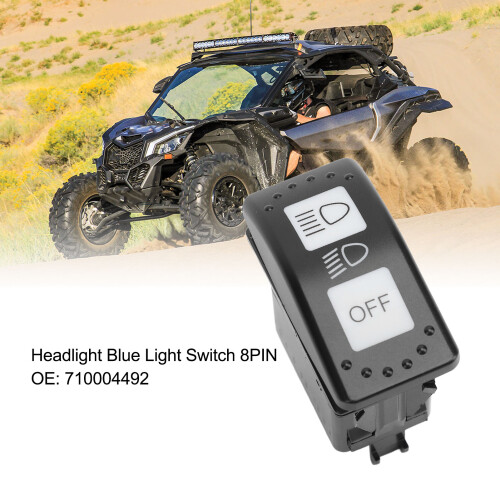 Blu 12V 8-Pin Interruttore dei fari 710004492 2