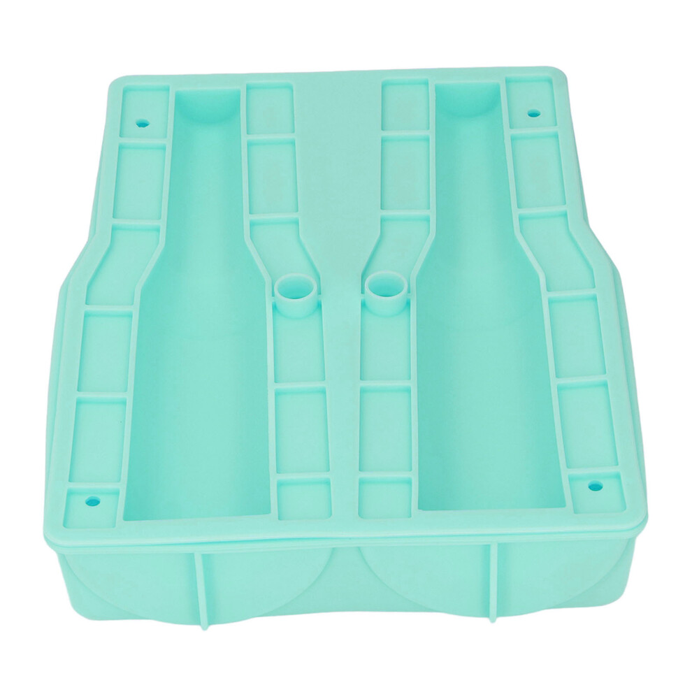 Unisex Green Silicone Cup Ice Mold With Lid 30-40Oz