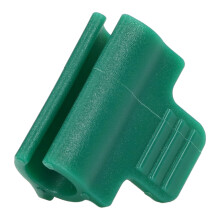 24 Stück grüne 14-mm-dicke Kunststoffklemmen