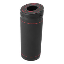 LT Leder Wolfram Autotaschentuchhalter Schwarz