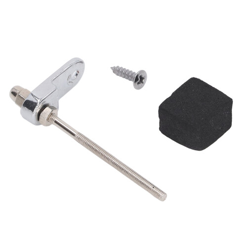 High Strength Metal Silver Mandolin Pickguard Mounting Bracket with Screw