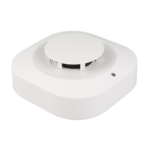Zigbee Wireless Smoke Detector 80dB 106x106x41.5mm Home Safety Sensor 2
