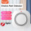 Zigbee Wireless Smoke Detector 80dB 106x106x41.5mm Home Safety Sensor 6