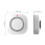 Zigbee Wireless Smoke Detector 80dB 106x106x41.5mm Home Safety Sensor 2