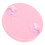 Specchio ingrandente 10x, 7,5 cm, rosa, 2 ventose 8