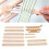 12Pcs Beech Wood Weaving Shuttle Kit for Looms, Handcraft Tool Set 1