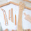12Pcs Beech Wood Weaving Shuttle Kit for Looms, Handcraft Tool Set 6