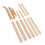 12Pcs Beech Wood Weaving Shuttle Kit for Looms, Handcraft Tool Set 9