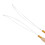 12Pcs Beech Wood Weaving Shuttle Kit for Looms, Handcraft Tool Set 8