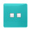 Trendi Switch Trendi Switch 2 Gang RJ45 Cat 6 Modern Designer PC Ethernet Socketin Bright Teal 1