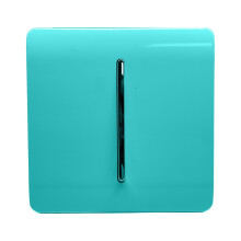 Trendi Switch 10A Triple Pole Bathroom Fan Isolator Switchin Bright Teal