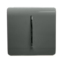 Trendi Switch 10A Triple Pole Bathroom Fan Isolator Switchin Charcoal Grey