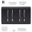 Trendi Switch Trendi Switch 4 Gang Light Switch (2x 1 or 2 Way & 2 x Intermediate)in Matt Black 2