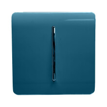 Trendi Switch 10A Triple Pole Bathroom Fan Isolator Switchin Midnight Blue
