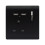 Trendi Switch Trendi Switch 1 Gang USB 2100mA Plug Socketin Matt Black 1