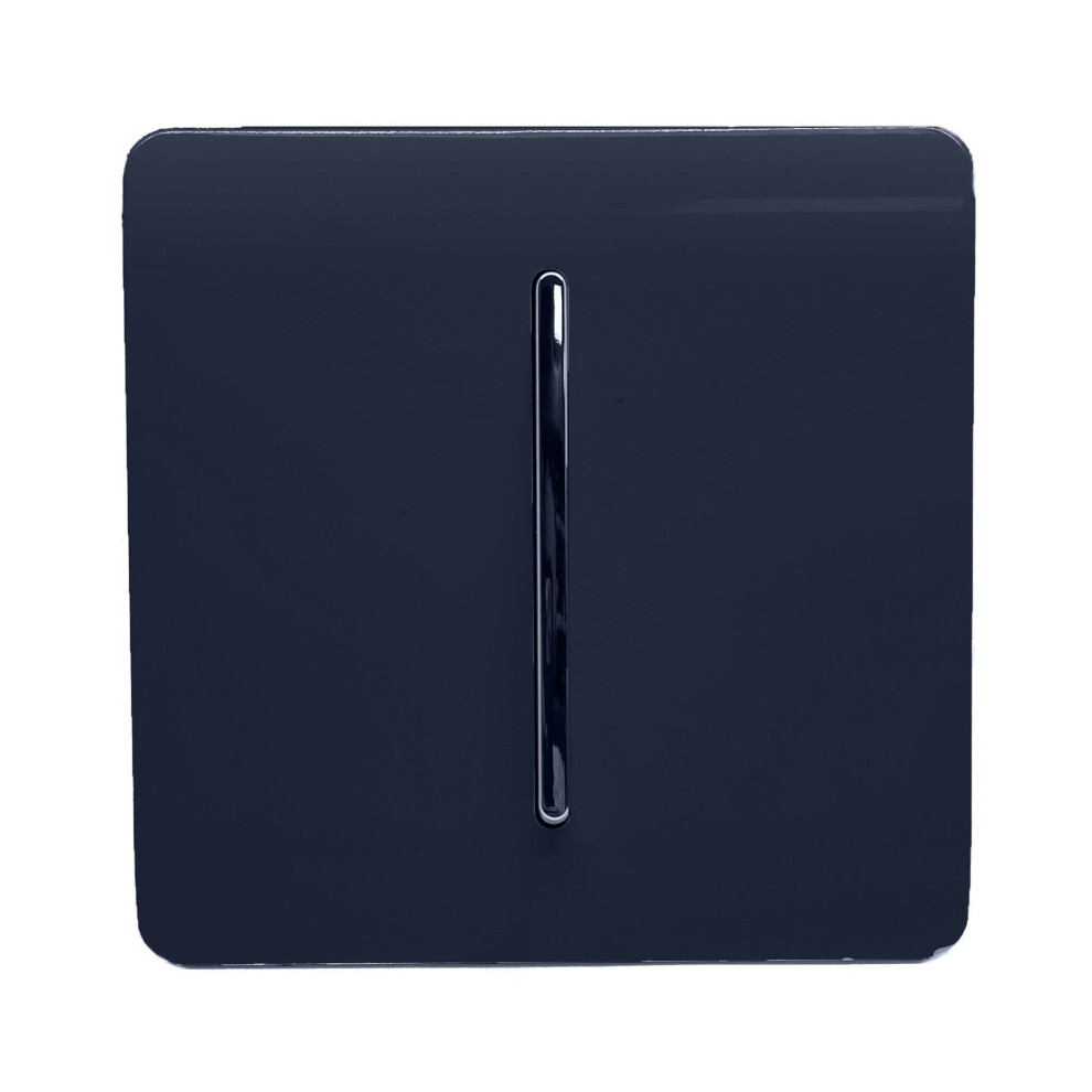 Trendi Switch 10A Triple Pole Bathroom Fan Isolator Switchin Navy Blue