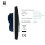 Trendi Switch Trendi Switch 4 Gang Light Switch (2x 1 or 2 Way & 2 x Intermediate)in Matt Black 3