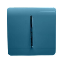 Trendi Switch 10A Triple Pole Bathroom Fan Isolator Switchin Ocean Blue