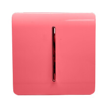 Trendi Switch 10A Triple Pole Bathroom Fan Isolator Switchin Strawberry Red