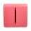 Trendi Switch Trendi Switch 10A Triple Pole Bathroom Fan Isolator Switchin Strawberry Red 1