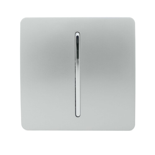 Trendi Switch Trendi Switch 10A Triple Pole Bathroom Fan Isolator Switchin Platinum Silver
