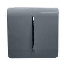 Trendi Switch 10A Triple Pole Bathroom Fan Isolator Switchin Warm Grey