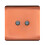 Trendi Switch Trendi Switch 2 Gang F-Type Satellite Television Socket in Copper 1