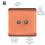 Trendi Switch Trendi Switch 2 Gang F-Type Satellite Television Socket in Copper 2