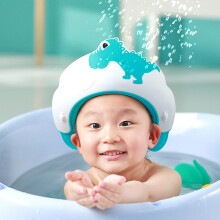 Dinosaur Shampoohaube 22x21 cm Blau PP/TPE