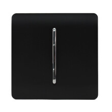 Trendi 10A Triple Pole Bathroom Fan Isolator Switch in Matt Black