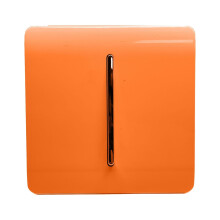 Trendi 10A Triple Pole Bathroom Fan Isolator Switch in Sunset Orange