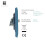 Trendi Switch Trendi Switch 2 Gang F-Type Satellite Television Socket in Sky Blue 3