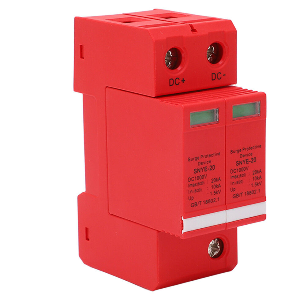Dc Pv Surge Protector 20Ka, 2P, Orange, Ip20, 1000V 6921332514161