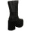 Buffalo (6.5) Buffalo Killah Patch Vegan Womens Heeled Boots in Black 2