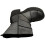 Buffalo (6.5) Buffalo Killah Patch Vegan Womens Heeled Boots in Black 5