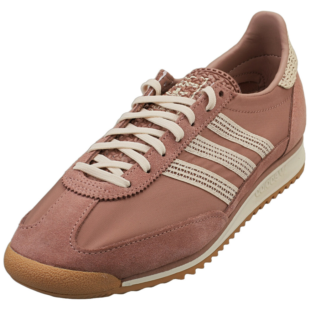Adidas (8.5) Sl 72 Og Womens Fashion Trainers In Clay Off White