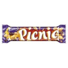 Cadburys Picnic Chocolate Bar - 36 x 48.4g
