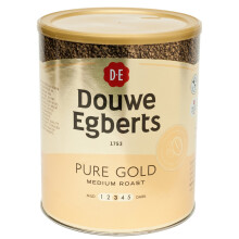 Douwe Egberts Pure Gold Instant Coffee for 470 Cups 750g Ref 257750