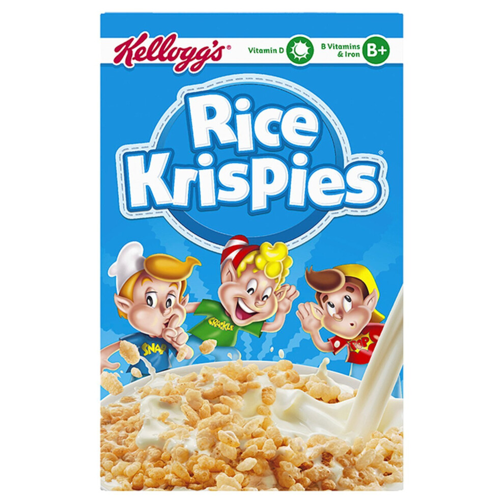 Kelloggs Kellogg's Rice Krispies, 340 G, Pack Of 8