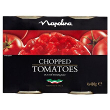 Napolina Chopped Tomatoes 6X4X400G